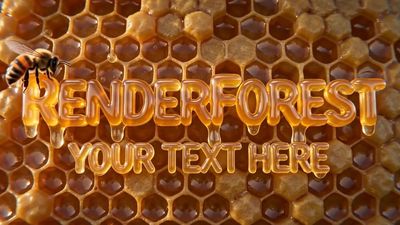 Honeycomb Nature Cinematic Title