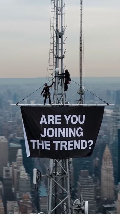Extreme Altitude Banner Drop