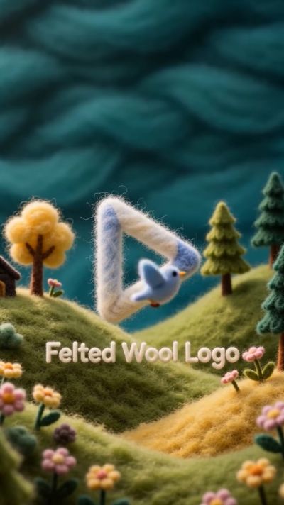 Felted Wool Logo