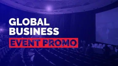 Global Business Event Promo template