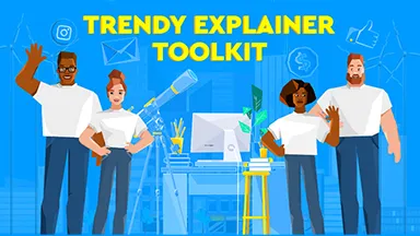 Trendy Explainer Toolkit template
