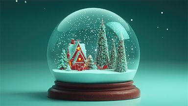 Snow Globe Magic Opener (Widescreen | Text) | Renderforest