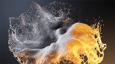 Particle Splash Intro (Portrait) | Renderforest