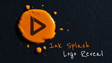 Ink Splash Logo Reveal